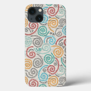 Borduurvormig fancy samengevoegd papier Case-Mate iPhone case