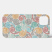 Borduurvormig fancy samengevoegd papier Case-Mate iPhone case (Achterkant (horizontaal))