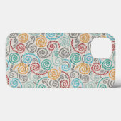 Borduurvormig fancy samengevoegd papier Case-Mate iPhone case (Achterkant (horizontaal))
