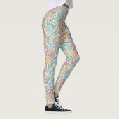 Borduurvormig fancy samengevoegd papier leggings (Rechts)