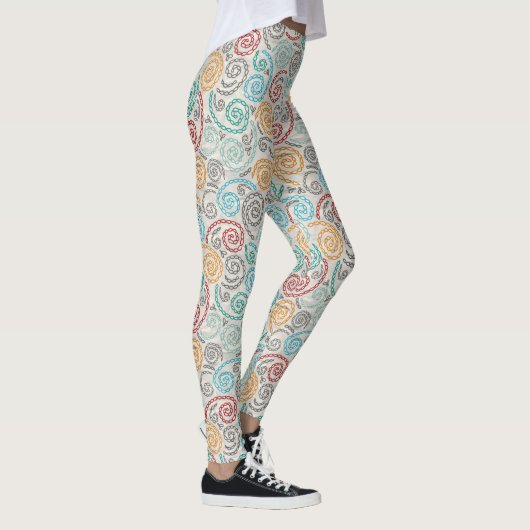 Borduurvormig fancy samengevoegd papier leggings (Rechts)