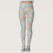 Borduurvormig fancy samengevoegd papier leggings (Voorkant)