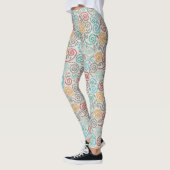 Borduurvormig fancy samengevoegd papier leggings (Links)