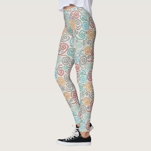 Borduurvormig fancy samengevoegd papier leggings (Links)