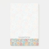 Borduurvormig fancy samengevoegd papier post-it® notes (Voorkant)