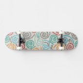 Borduurvormig fancy samengevoegd papier skateboard (Horizontaal)