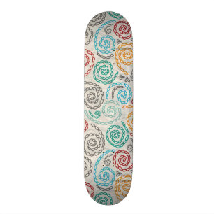 Borduurvormig fancy samengevoegd papier skateboard