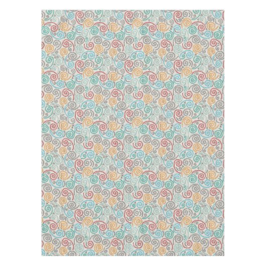 Borduurvormig fancy samengevoegd papier tafelkleed (Voorkant)