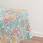 Borduurvormig fancy samengevoegd papier tafelkleed (Voorbeeld)