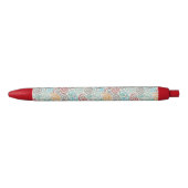 Borduurvormig fancy samengevoegd papier zwarte inkt pen (Voorkant)