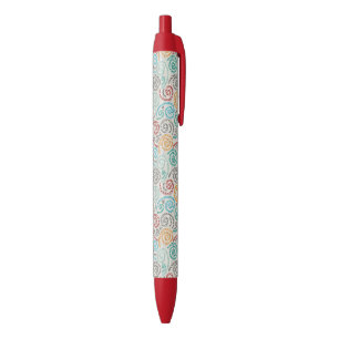 Borduurvormig fancy samengevoegd papier zwarte inkt pen