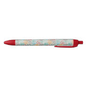 Borduurvormig fancy samengevoegd papier zwarte inkt pen (Bodem)