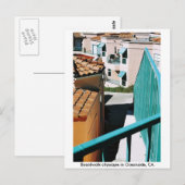 Borduurwandligging in Oceanside, CA. Briefkaart (Voorkant / Achterkant)