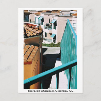 Borduurwandligging in Oceanside, CA. Briefkaart