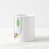 Borduurwapens van leien koffiemok (Center)