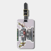 borduurwerk bagagelabel (Voorkant verticaal)
