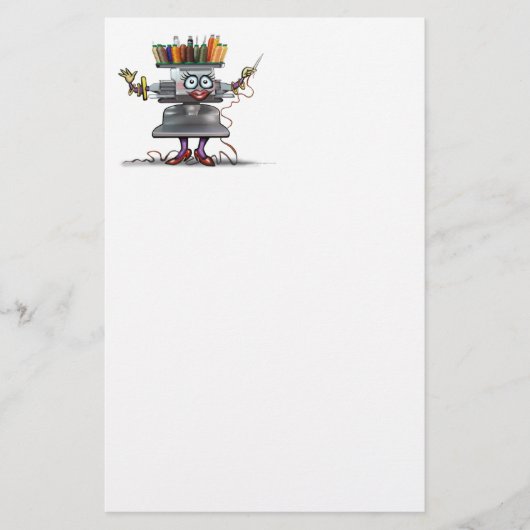 borduurwerk briefpapier (Voorkant)