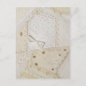 Borduurwerk Crazy Quilt Panel No.6 Briefkaart (Voorkant)