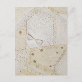 Borduurwerk Crazy Quilt Panel No.6 Briefkaart