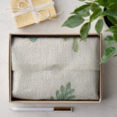 Borduurwerk Kerst Bloemen Sprint Pinecone Tissuepapier (Geschenk)