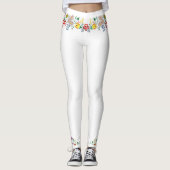 Borduurwerk Leggings (Voorkant)