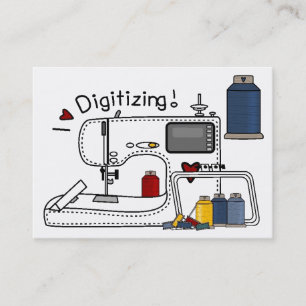 Borduurwerk - Mode - Seamstress - SRF Visitekaartje