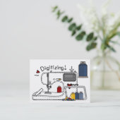 Borduurwerk - Mode - Seamstress - SRF Visitekaartje (Staand voorkant)