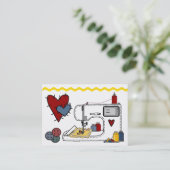 Borduurwerk - Mode - Seamstress - SRF Visitekaartje (Staand voorkant)