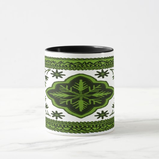 Borduurwerk Mok ontwerp (Midden)