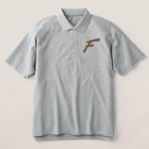 Borduurwerk Monogram Letter F Initiaal