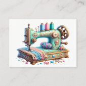 Borduurwerk / Naaien / Naaisters Visitekaartje (Voorkant)