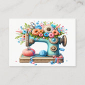 Borduurwerk / Naaien / Naaisters Visitekaartje (Voorkant)