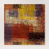 Borduurwerk ornament, gekleurde lijnen, bohemian s legpuzzel (Horizontaal)