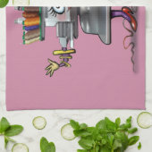 Borduurwerk Theedoek (Gevouwen)