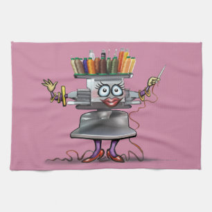 Borduurwerk Theedoek