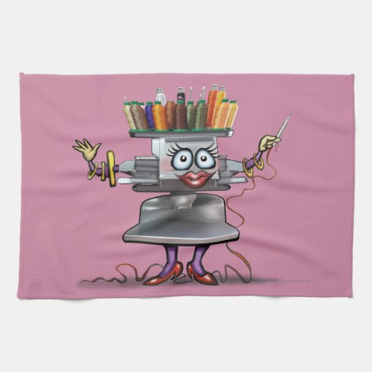 Borduurwerk Theedoek (Horizontaal)