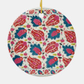 borduurwerk, Turks (textiel) Keramisch Ornament (Achterkant)