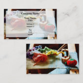 Borduurwerk Visitekaartje (Voorkant / Achterkant)