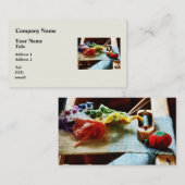 Borduurwerk Visitekaartje (Voorkant / Achterkant)