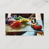 Borduurwerk Visitekaartje (Achterkant)