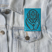 Borduurwerk Water Newfoundland Button (Insitu)