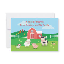 Bordwerf met dieren Verjaardfeest Dank je auto