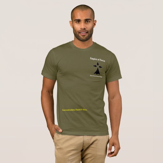 Boreal Forest Medieval Village T-Shirt (Voorkant volledig)