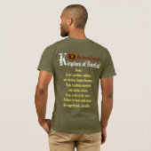 Boreal Forest Medieval Village T-Shirt (Achterkant volledig)