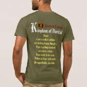 Boreal Forest Medieval Village T-Shirt (Achterkant)