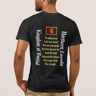 Boreal Forest Medieval Village T-shirt