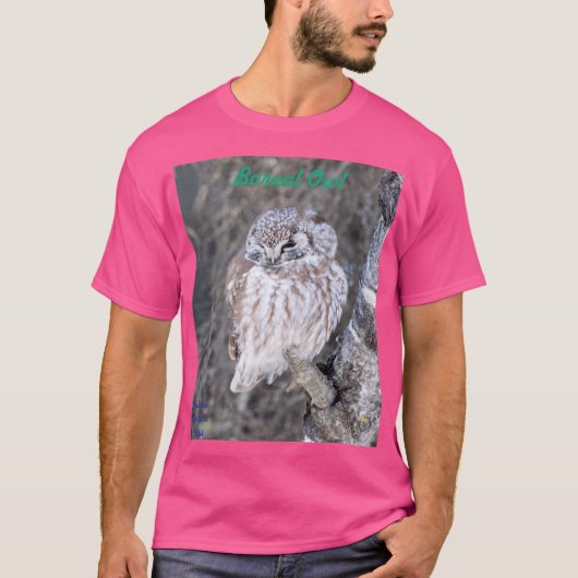 Boreal Owl T-shirt (Voorkant)