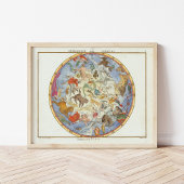 Boreale hemisfeer | John Flamsteed Poster