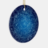 Boreale hemybol Sky constellaties Keramisch Ornament (Rechts)