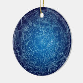Boreale hemybol Sky constellaties Keramisch Ornament (Links)